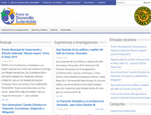 Tablet Screenshot of desarrollosustentable.com.ve